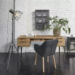 Maisons Du Monde Fauteuils Fauteuil Vintage Gris Anthracite -Chaise Soldes Magasin fauteuil vintage gris anthracite 1000 14 25 165747 12