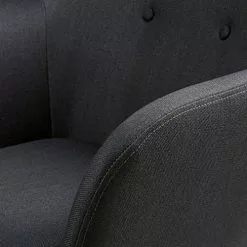 Maisons Du Monde Fauteuils Fauteuil Vintage Gris Anthracite -Chaise Soldes Magasin fauteuil vintage gris anthracite 1000 14 25 165747 3