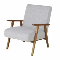 Maisons Du Monde Fauteuils Fauteuil Vintage Gris Clair