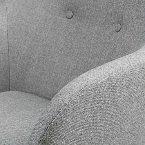 Maisons Du Monde Assises Fauteuil Vintage Gris Clair 3 Maisons Du Monde Assises Fauteuil Vintage Gris Clair – Image 3