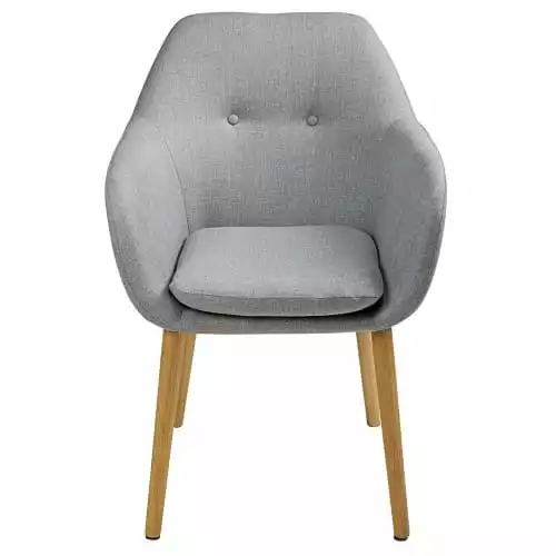 Maisons Du Monde Assises Fauteuil Vintage Gris Clair 2 Maisons Du Monde Assises Fauteuil Vintage Gris Clair – Image 2