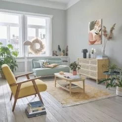 Maisons Du Monde Fauteuils Fauteuil Vintage Jaune Moutarde -Chaise Soldes Magasin fauteuil vintage jaune moutarde 1000 5 10 176023 4