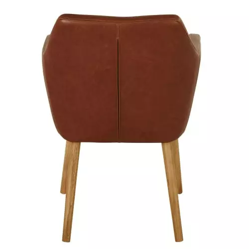 Maisons Du Monde Assises Fauteuil Vintage Marron 3 Maisons Du Monde Assises Fauteuil Vintage Marron – Image 3