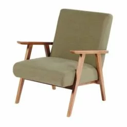Maisons Du Monde Fauteuils Fauteuil Vintage Jaune Moutarde -Chaise Soldes Magasin fauteuil vintage vert kaki hermann 1000 4 9 176022 1 1