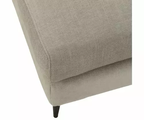 Meubles & Design Poufs Grand Pouf Carré En Tissu Gris 5 Meubles & Design Poufs Grand Pouf Carré En Tissu Gris – Image 5