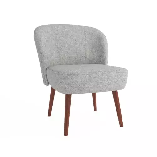 Potiron Paris Fauteuils Petit Fauteuil De Salon En Tissu Gris 3 Potiron Paris Fauteuils Petit Fauteuil De Salon En Tissu Gris – Image 3