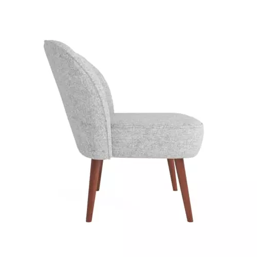 Potiron Paris Fauteuils Petit Fauteuil De Salon En Tissu Gris 4 Potiron Paris Fauteuils Petit Fauteuil De Salon En Tissu Gris – Image 4