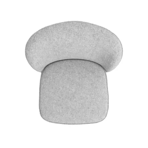 Potiron Paris Fauteuils Petit Fauteuil De Salon En Tissu Gris 6 Potiron Paris Fauteuils Petit Fauteuil De Salon En Tissu Gris – Image 6