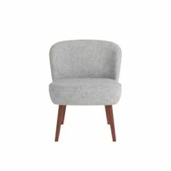 Potiron Paris Fauteuils Petit Fauteuil De Salon En Velours Camel -Chaise Soldes Magasin petit fauteuil de salon en tissu gris 7