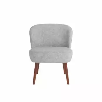 Potiron Paris Fauteuils Petit Fauteuil De Salon, Blanc Effet Laine Bouclée 5 Potiron Paris Fauteuils Petit Fauteuil De Salon, Blanc Effet Laine Bouclée – Image 5