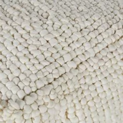 Maisons Du Monde Poufs Pouf à Bouclettes écrues -Chaise Soldes Magasin pouf a bouclettes ecrues 1000 6 0 226361 3