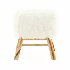 Grenier Alpin Poufs Pouf Carré Fourrure Synthétique Blanche Et Pin 9 Grenier Alpin Poufs Pouf Carré Fourrure Synthétique Blanche Et Pin -Chaise Soldes Magasin pouf carre fourrure synthetique blanche et pin 3