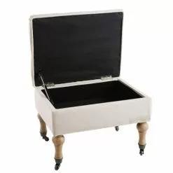 Maisons Du Monde Assises Pouf Coffre Capitonné à Roulettes En Lin écru 8 Maisons Du Monde Assises Pouf Coffre Capitonné à Roulettes En Lin écru -Chaise Soldes Magasin pouf coffre capitonne a roulettes en lin ecru 1000 8 2 176876 3