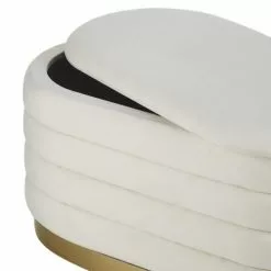 Maisons Du Monde Poufs Pouf Coffre De Rangement Blanc Et Doré 5 Maisons Du Monde Poufs Pouf Coffre De Rangement Blanc Et Doré -Chaise Soldes Magasin pouf coffre de rangement blanc et dore 1000 6 23 226548 3