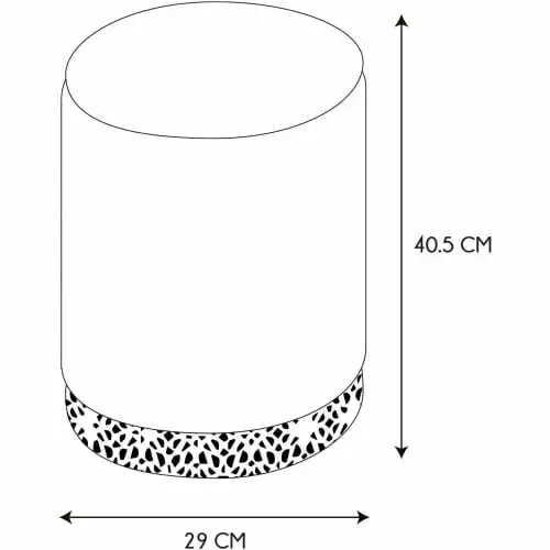 The Home Deco Factory Poufs Pouf Coffre Mirage Noir 2 The Home Deco Factory Poufs Pouf Coffre Mirage Noir – Image 2