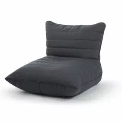 Sitting Point Poufs Pouf Confort Rembourré Aspect Matelassé Gris Souris 90x80x75 -Chaise Soldes Magasin pouf confort rembourre aspect matelasse gris anthracite 90x80x75
