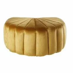 Maisons Du Monde Poufs Pouf Coquillage Doré -Chaise Soldes Magasin pouf coquillage dore 1000 8 23 201866 2 1