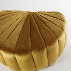 Maisons Du Monde Poufs Pouf Coquillage Doré -Chaise Soldes Magasin pouf coquillage dore 1000 8 23 201866 3