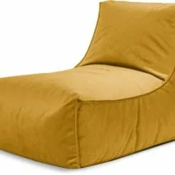 Sitting Point Poufs Pouf D'intérieur Avec Dossier Aspect Velours Moutarde 65x100x65cm -Chaise Soldes Magasin pouf d interieur avec dossier aspect velours moutarde 65x100x65cm 6