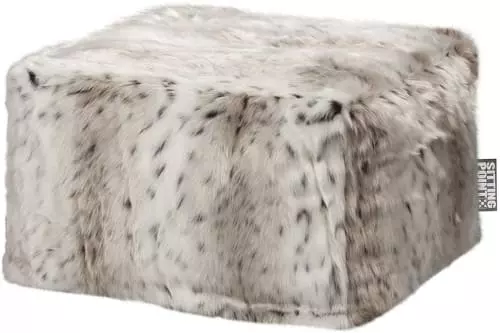 Sitting Point Poufs Pouf D'intérieur Imitation Fourrure Lynx 1 Sitting Point Poufs Pouf D'intérieur Imitation Fourrure Lynx