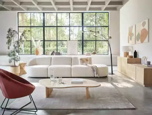 Maisons Du Monde Poufs Pouf De Canapé écru 6 Maisons Du Monde Poufs Pouf De Canapé écru – Image 6