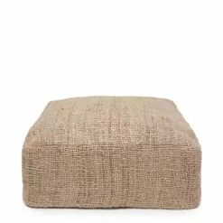 Bazar Bizar Poufs Pouf En Coton Beige