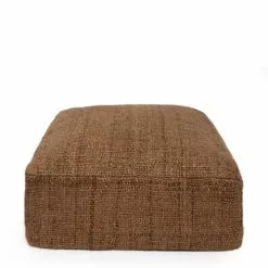 Bazar Bizar Poufs Pouf En Coton Brun