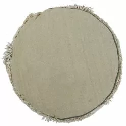 Lorena Canals Poufs Pouf En Coton Marron Ø30x50 -Chaise Soldes Magasin pouf en coton marron oe30x50 4