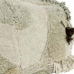 Lorena Canals Poufs Pouf En Coton Marron Ø30x50 -Chaise Soldes Magasin pouf en coton marron oe30x50 5