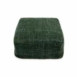 Bazar Bizar Poufs Pouf En Coton Vert