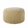 Maisons Du Monde Poufs Pouf En Jonc De Mer Et Coton