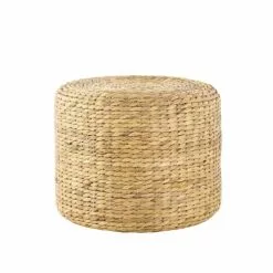 Maisons Du Monde Poufs Pouf En Jonc De Mer Tressé