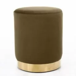 Nordlys Poufs Pouf En Métal Dore Et Velours Marron 10 Nordlys Poufs Pouf En Métal Dore Et Velours Marron -Chaise Soldes Magasin pouf en metal dore et velours marron 4