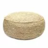 Bazar Bizar Poufs Pouf En Raphia Naturel