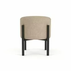 Potiron Paris Poufs Pouf En Tissu Beige, Pieds En Métal Noir 7 Potiron Paris Poufs Pouf En Tissu Beige, Pieds En Métal Noir -Chaise Soldes Magasin pouf en tissu beige pieds en metal noir 2