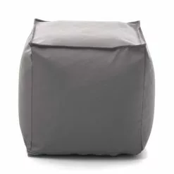 Talamo Italia Poufs Pouf En Tissu Gris