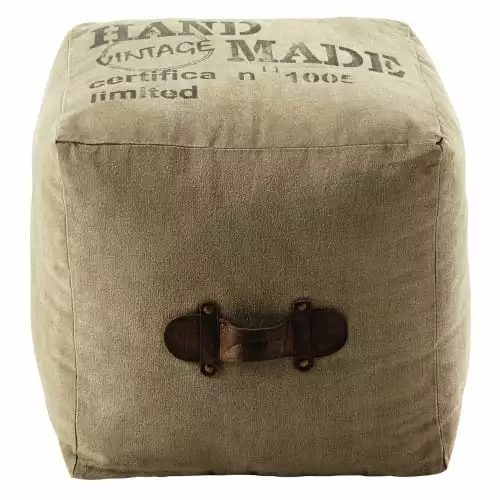 Maisons Du Monde Poufs Pouf En Tissu Recyclé 1 Maisons Du Monde Poufs Pouf En Tissu Recyclé