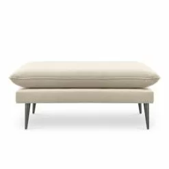 Micadoni Home Poufs Pouf En Velours Beige -Chaise Soldes Magasin pouf en velours beige 7
