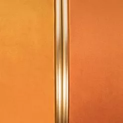 Drawer Poufs Pouf En Velours Jaune Et Orange -Chaise Soldes Magasin pouf en velours jaune et orange 3