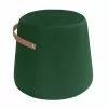 Nordlys Poufs Pouf En Velours Vert Avec Corde