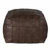 Maisons Du Monde Poufs Pouf Imitation Cuir Marron