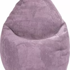 Sitting Point Poufs Pouf Poire XL D'intérieur Velours Grosse Cote Mauve 70x110cm -Chaise Soldes Magasin pouf poire xl d interieur velours grosse cote mauve 70x110cm 3