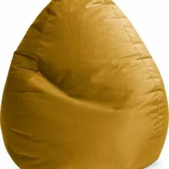 Sitting Point Poufs Pouf Poire XXL D'intérieur Aspect Velours Pétrole 80x130cm -Chaise Soldes Magasin pouf poire xxl d interieur aspect velours moutarde 80x130cm