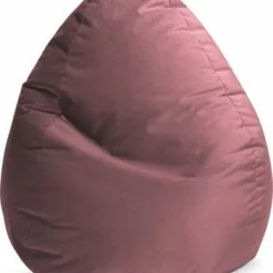 Sitting Point Poufs Pouf Poire XXL D'intérieur Aspect Velours Pétrole 80x130cm -Chaise Soldes Magasin pouf poire xxl d interieur aspect velours vieux rose 80x130cm