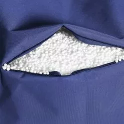 Sitting Point Poufs Pouf Poire XXL D'intérieur Bleu Foncé 80x130cm -Chaise Soldes Magasin pouf poire xxl d interieur bleu fonce 80x130cm 2