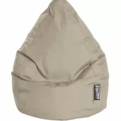 Sitting Point Poufs Pouf Poire XXL D'intérieur Vieux Rose 80x130cm -Chaise Soldes Magasin pouf poire xxl d interieur kaki beige 80x130cm 1