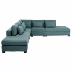 Maisons Du Monde Poufs Pouf Pour Canapé Modulable Bleu Pétrole -Chaise Soldes Magasin pouf pour canape modulable bleu petrole 1000 1 40 203236 3