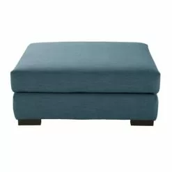 Maisons Du Monde Poufs Pouf Pour Canapé Modulable Bleu Pétrole