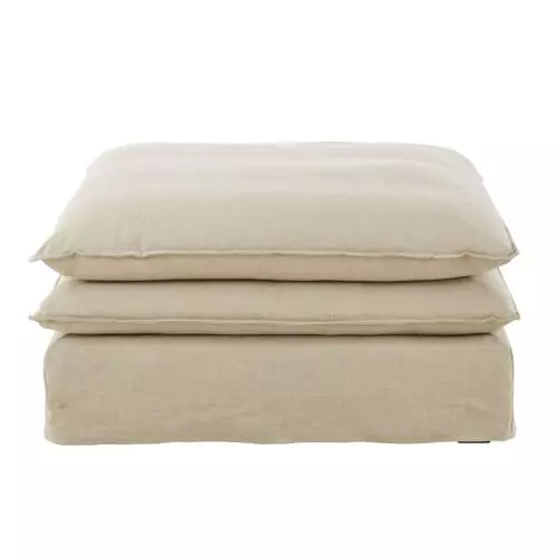 Maisons Du Monde Assises Pouf Pour Canapé Modulable En Lin 1 Maisons Du Monde Assises Pouf Pour Canapé Modulable En Lin