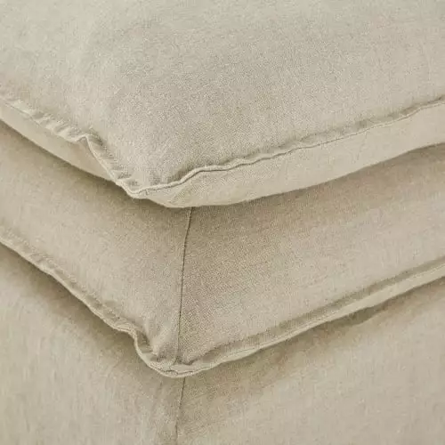 Maisons Du Monde Assises Pouf Pour Canapé Modulable En Lin 5 Maisons Du Monde Assises Pouf Pour Canapé Modulable En Lin – Image 5